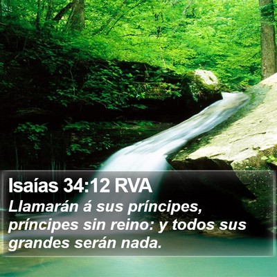 Isaías 34:12 RVA Bible Verse Image