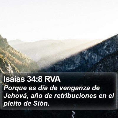 Isaías 34:8 RVA Bible Verse Image