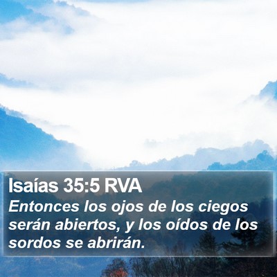 Isaías 35:5 RVA Bible Verse Image