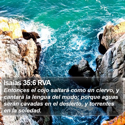 Isaías 35:6 RVA Bible Verse Image