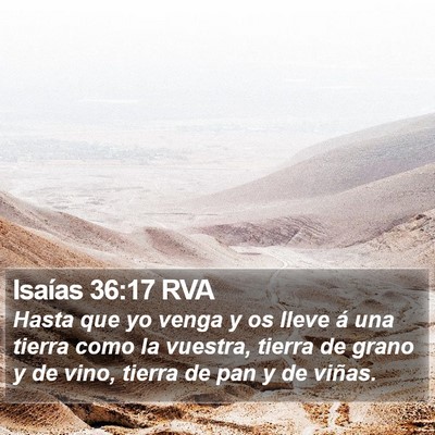 Isaías 36:17 RVA Bible Verse Image