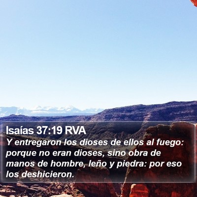 Isaías 37:19 RVA Bible Verse Image