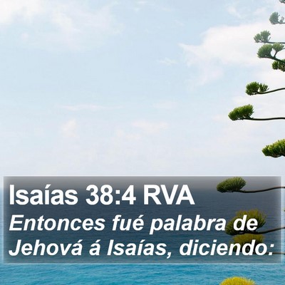 Isaías 38:4 RVA Bible Verse Image