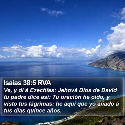 Isaías 38:5 RVA Bible Verse Image