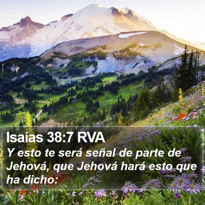 Isaías 38:7 RVA Bible Verse Image