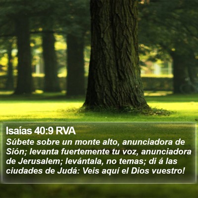 Isaías 40:9 RVA Bible Verse Image