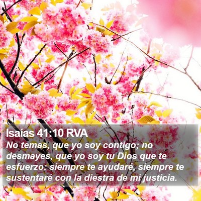 Isaías 41:10 RVA Bible Verse Image