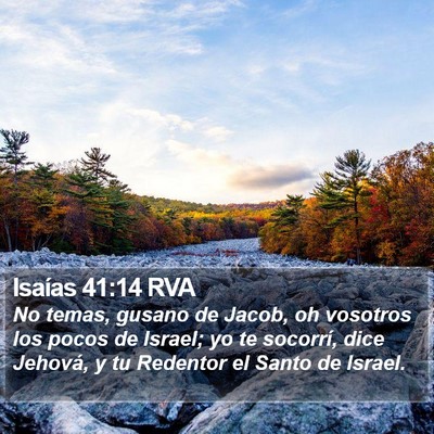 Isaías 41:14 RVA Bible Verse Image