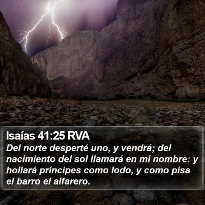 Isaías 41:25 RVA Bible Verse Image