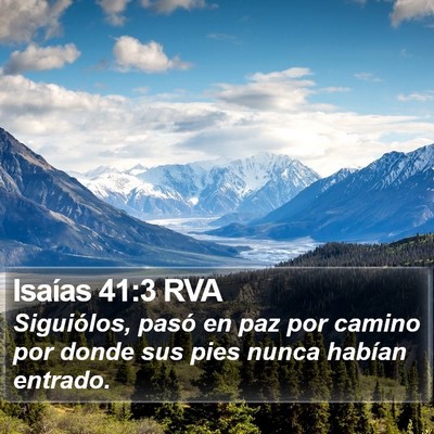 Isaías 41:3 RVA Bible Verse Image