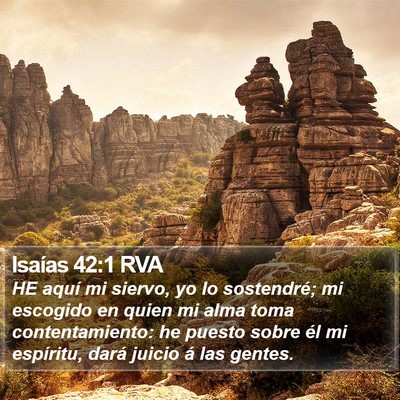 Isaías 42:1 RVA Bible Verse Image