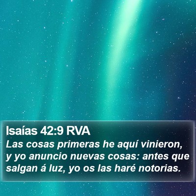 Isaías 42:9 RVA Bible Verse Image