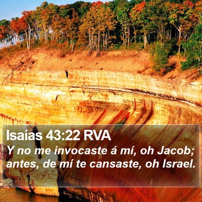 Isaías 43:22 RVA Bible Verse Image