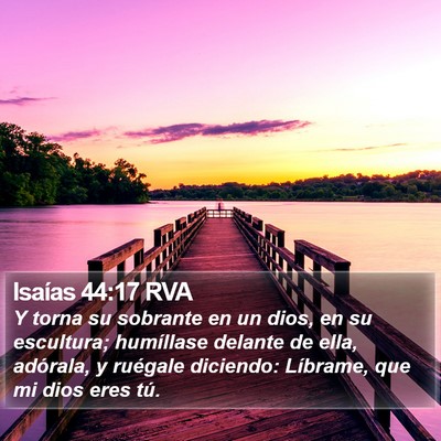 Isaías 44:17 RVA Bible Verse Image