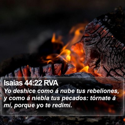 Isaías 44:22 RVA Bible Verse Image