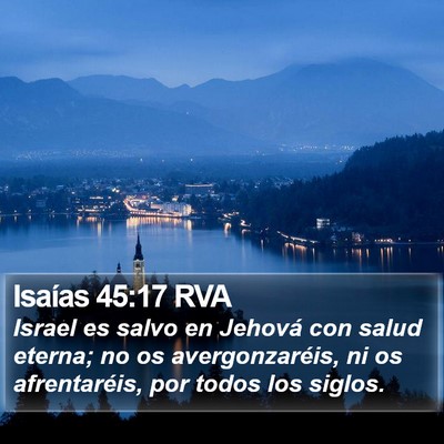 Isaías 45:17 RVA Bible Verse Image