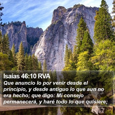 Isaías 46:10 RVA Bible Verse Image