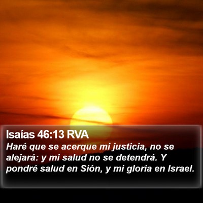 Isaías 46:13 RVA Bible Verse Image