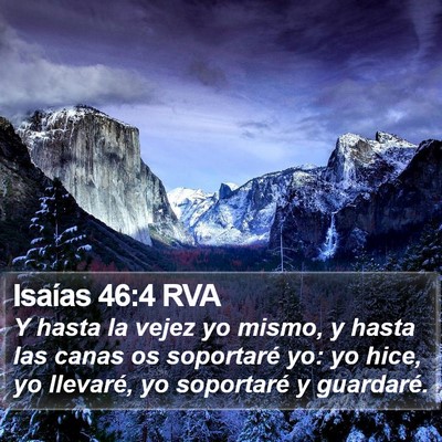 Isaías 46:4 RVA Bible Verse Image