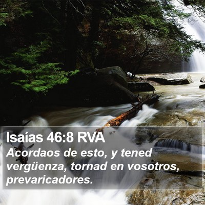 Isaías 46:8 RVA Bible Verse Image