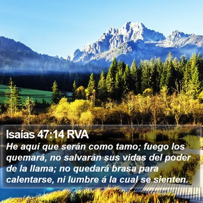 Isaías 47:14 RVA Bible Verse Image