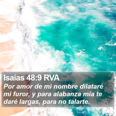 Isaías 48:9 RVA Bible Verse Image