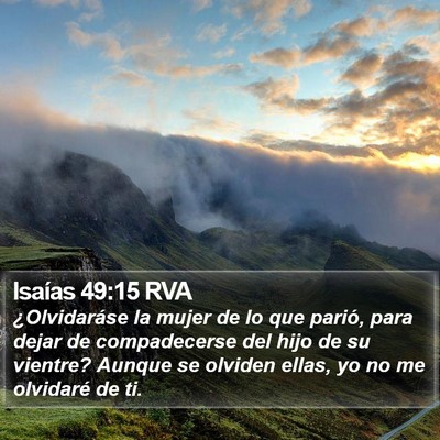 Isaías 49:15 RVA Bible Verse Image