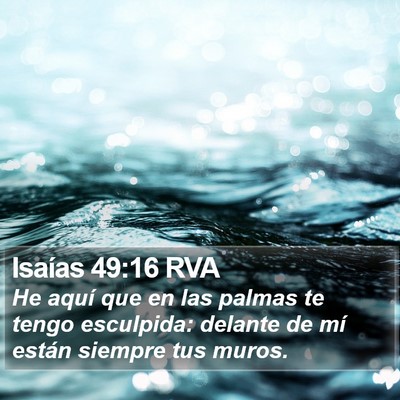 Isaías 49:16 RVA Bible Verse Image