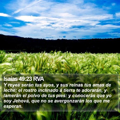 Isaías 49:23 RVA Bible Verse Image