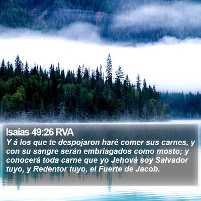 Isaías 49:26 RVA Bible Verse Image