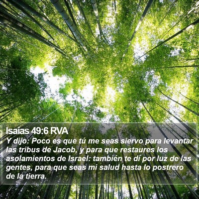 Isaías 49:6 RVA Bible Verse Image
