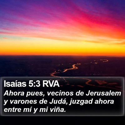 Isaías 5:3 RVA Bible Verse Image