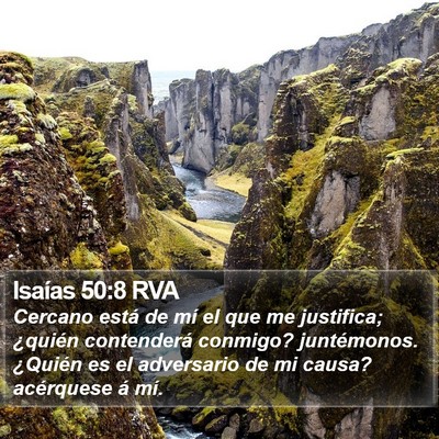 Isaías 50:8 RVA Bible Verse Image