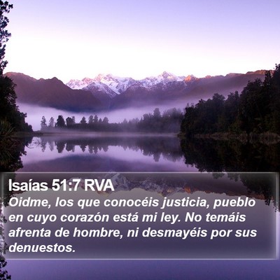 Isaías 51:7 RVA Bible Verse Image