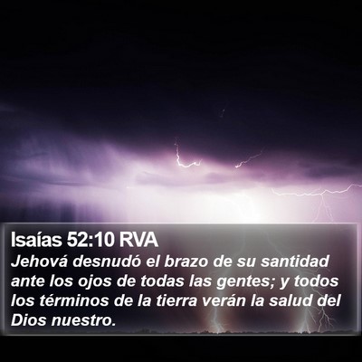 Isaías 52:10 RVA Bible Verse Image
