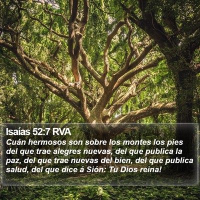 Isaías 52:7 RVA Bible Verse Image
