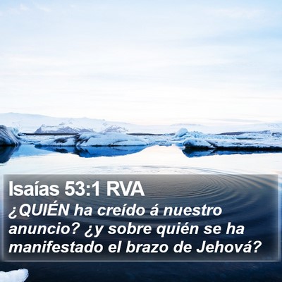 Isaías 53:1 RVA Bible Verse Image