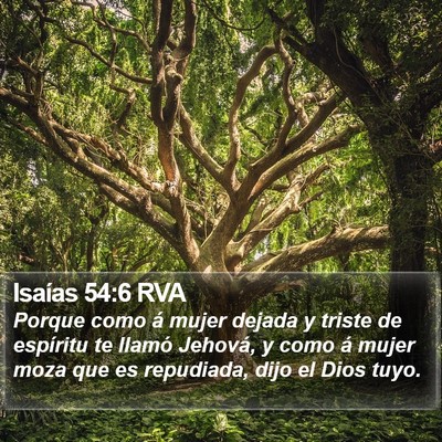 Isaías 54:6 RVA Bible Verse Image