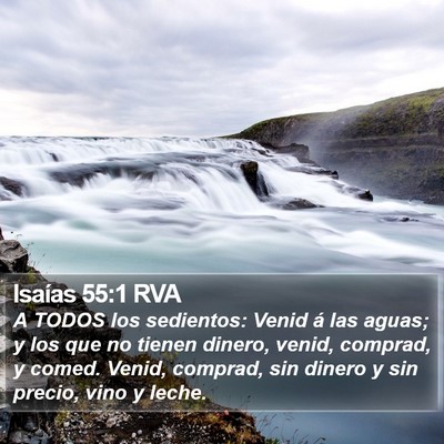 Isaías 55:1 RVA Bible Verse Image