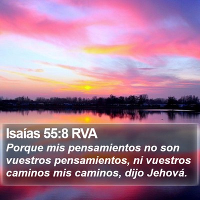 Isaías 55:8 RVA Bible Verse Image