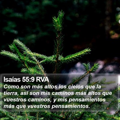 Isaías 55:9 RVA Bible Verse Image