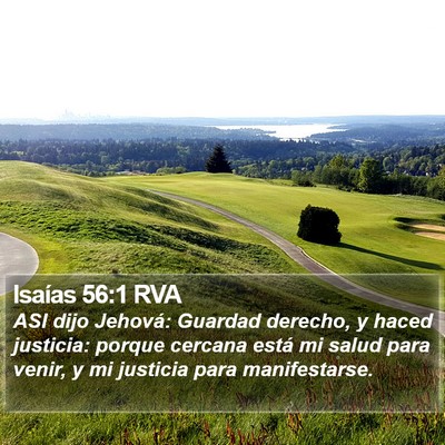 Isaías 56:1 RVA Bible Verse Image