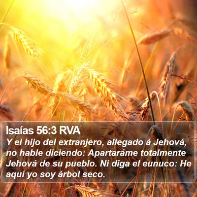 Isaías 56:3 RVA Bible Verse Image