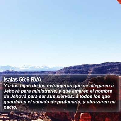 Isaías 56:6 RVA Bible Verse Image