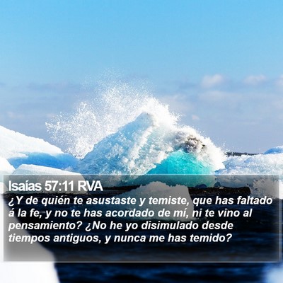 Isaías 57:11 RVA Bible Verse Image