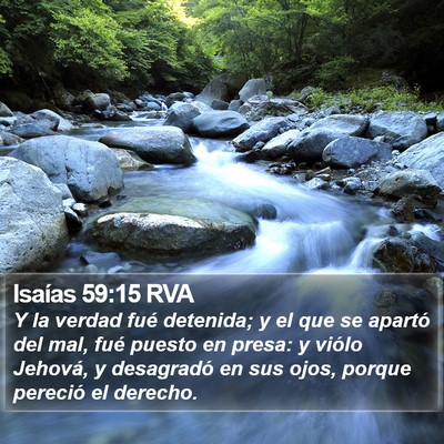 Isaías 59:15 RVA Bible Verse Image