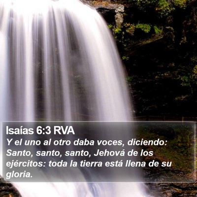 Isaías 6:3 RVA Bible Verse Image