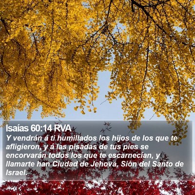 Isaías 60:14 RVA Bible Verse Image