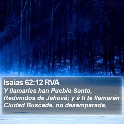 Isaías 62:12 RVA Bible Verse Image