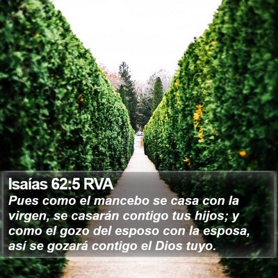 Isaías 62:5 RVA Bible Verse Image